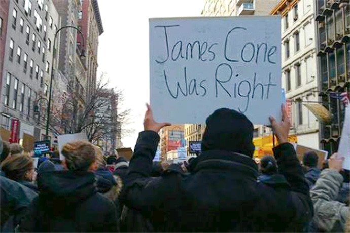 Daniel's #JamesConeWasRight Sign