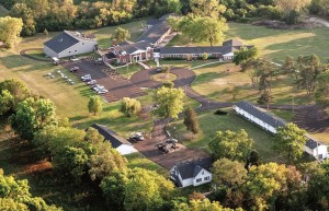 An aerial view of Dayspring Bible College and Seminary in Mundelein, Ill. Photo via the school website.