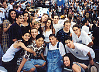 The author and some of her Deadhead friends at a Dead show in Las Vegas in 1993. Photo courtesy of the author. 