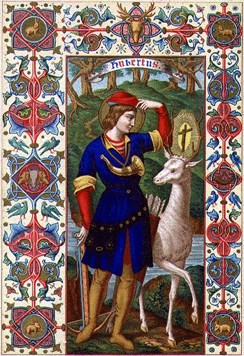 Icon of Hubertus (Wikimedia Commons)