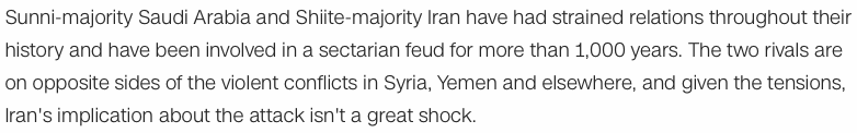 No, CNN, Saudi Arabia and Iran Have Not Been Fighting For “1,000 Years”