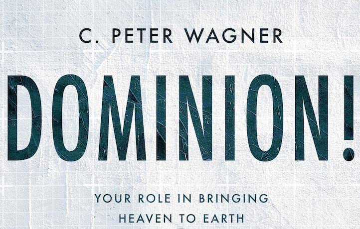 From the cover of the Kindle edition of C. Peter Wagner's book.