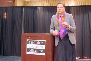 Constitutional Attorney Changes into Drag During Talk on Cancelation of West Texas A&M Drag Show