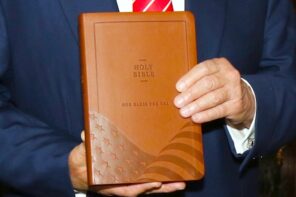 Step Right Up And Get Your Low-Priced ‘Pro-God Content’! Donald Trump Enters the Bible Business