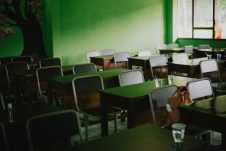 empty classroom