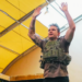 Secretary of Defense Hesgeth's racist tattoo on display